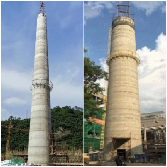 煙囪建筑公司施工中澆筑方法有哪些,需要注意什么？