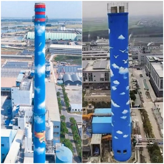 煙囪美化公司：技術成熟，塑造工業(yè)煙筒新形象