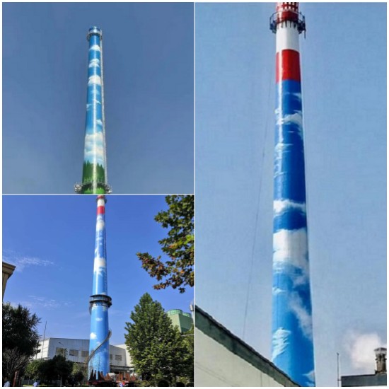 煙囪美化施工安全措施以及質量要求