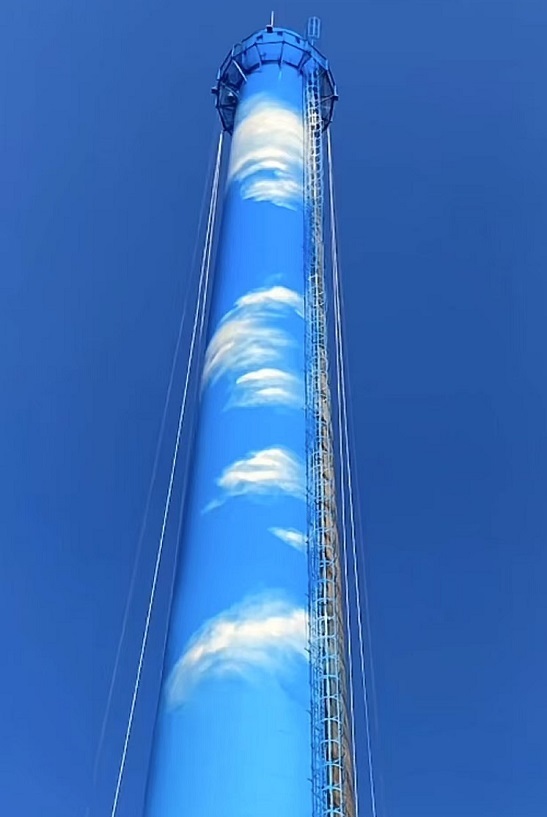 福州煙囪美化工程質(zhì)量如何提高？